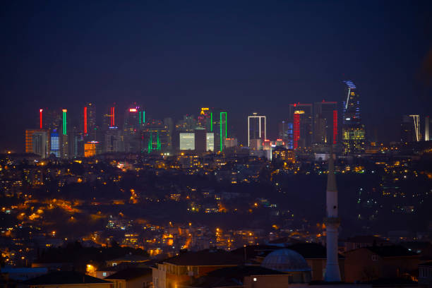 Istanbul view from Camlica hill