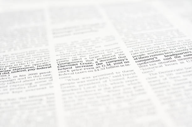 istock English newspaper seen from an angle 02 2205680927
