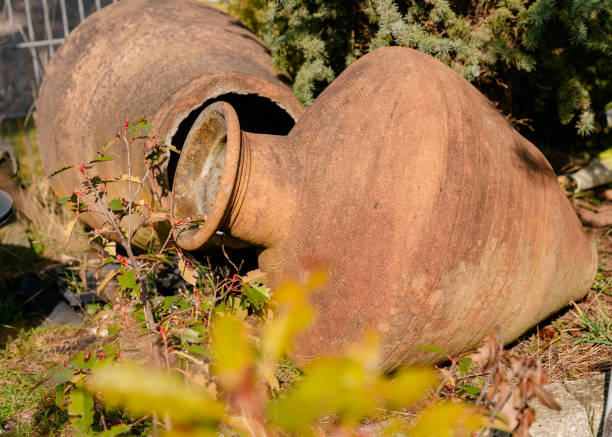 Vintage clay pot