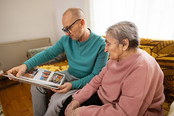 istock Reliving Precious Memories 2205683545