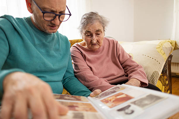 istock Mother and Son Nostalgia 2205683634