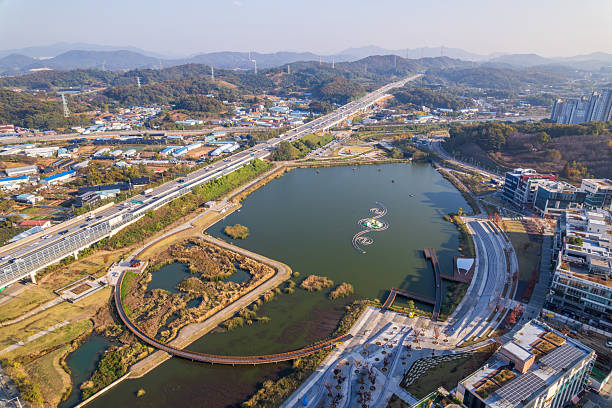 istock Gyeonggi-do Siheung-si Eungye Lake Park 2205689318