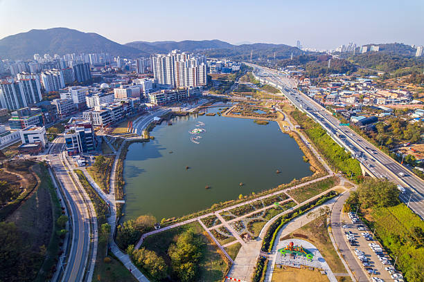 istock Gyeonggi-do Siheung-si Eungye Lake Park 2205689319