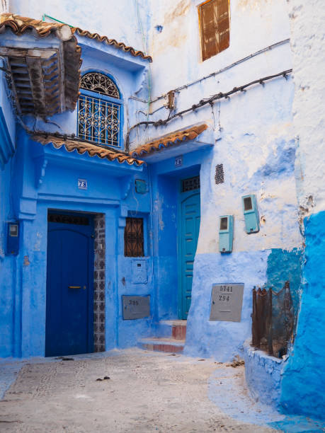 istock Chefchaouen, Blue City - Morocco - Vertical 2205696986