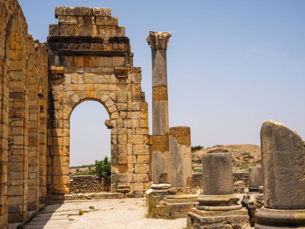 istock Volubilis Berber-Roman City Ruins - Morocco - Horizontal 2205697094