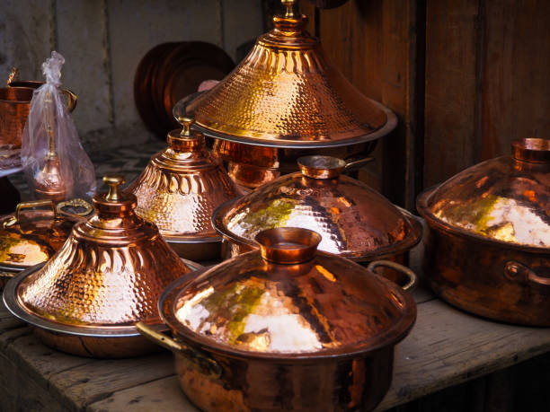 istock Market, copper - Fez - Morocco 2205697175