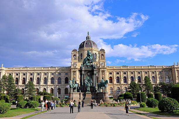 Vienna, Austria–September 12th, 2024: Kunsthistorisches Museum Wien, a museum with lavish interiors in Wien (Vienna), Austria