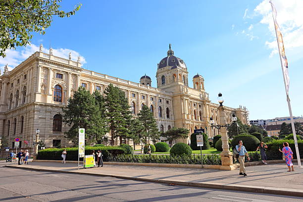 Vienna, Austria–September 12th, 2024: Kunsthistorisches Museum Wien, a museum with lavish interiors in Wien (Vienna), Austria