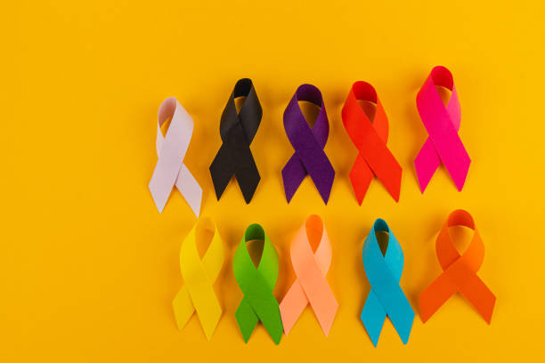 istock Diverse awareness ribbons symbolize various health campaigns and support 2205705882