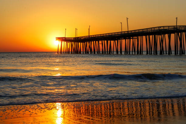 istock Sunrise at Virginia Beach shore 2205714287