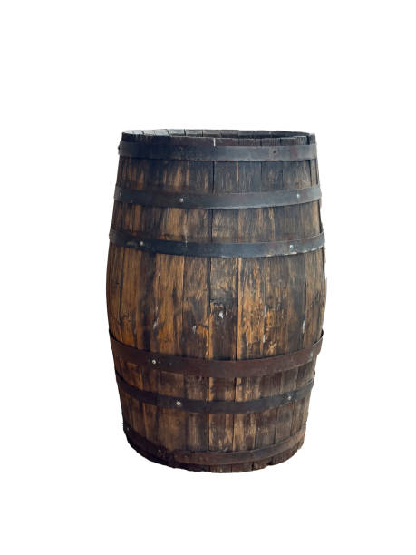 istock Antique Wooden Barrel for Wine 2205718719