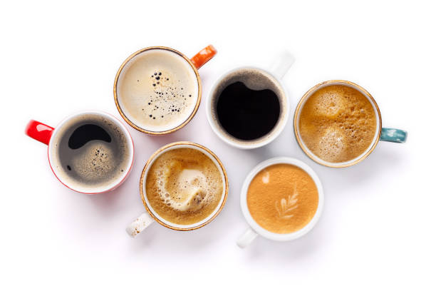 istock A steaming cups of freshly brewed coffee 2205719393