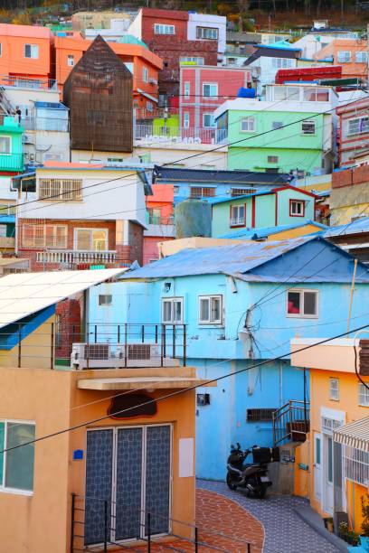 istock Gamcheon district in Busan, Korea 2205720124