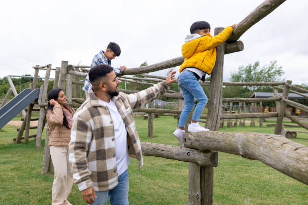 istock Family Day at the Park 2205733259