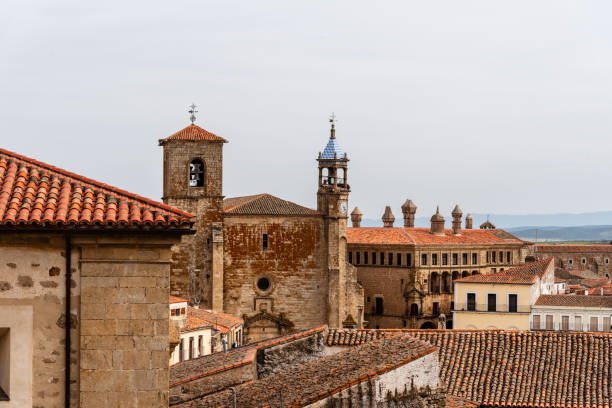 istock Overlooking Trujillo, Extremadura, Spain, with its striking architecture and terracotta rooftops. 2205733463
