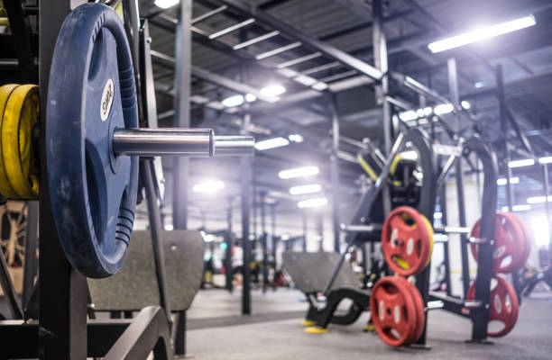 istock Weight in a gym 2205734679