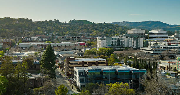 istock Commercial Buildings in Walnut Creek, CA - Drone Shot 2205742965