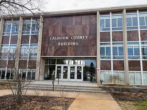 istock Calhoun County Building in Marshall, Michigan 2205747833