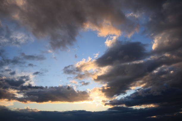 istock gorgeous colorful clouds view in the sky 2205754032