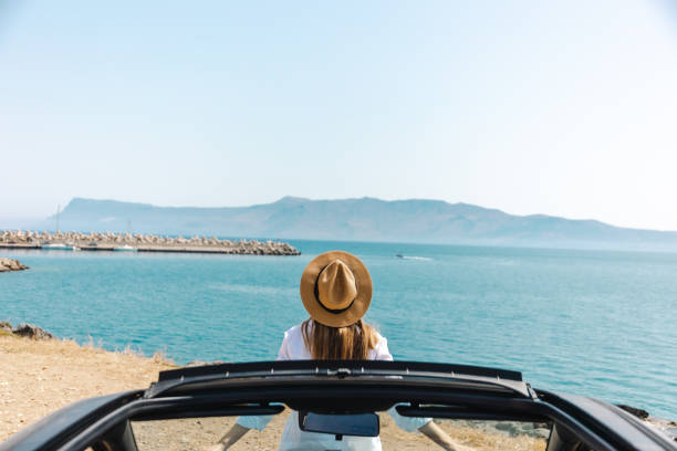 istock Female traveler enjoying the view 2205763466