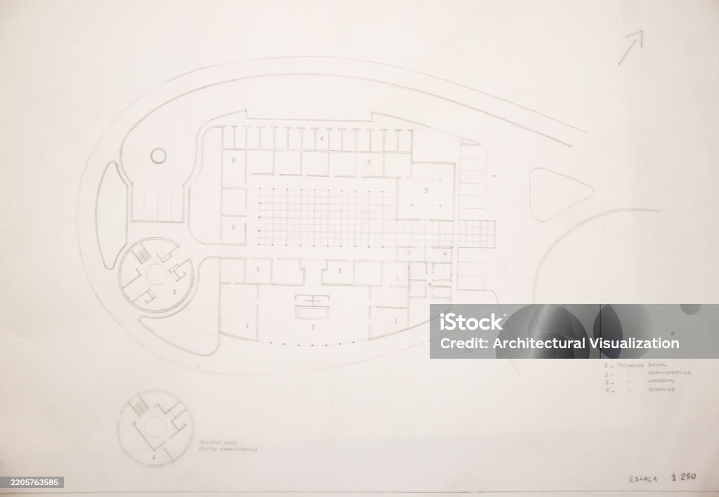 Building Layout Images Architect Floor Plan Design Draft For Building Layout And Spaces Stock ...