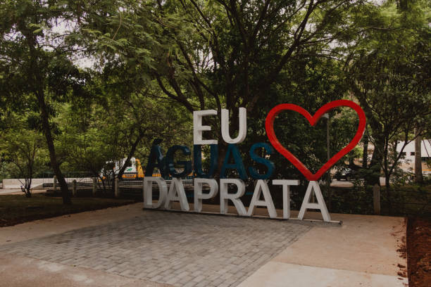 istock Welcome Sign at Aguas da Prata 2205767785