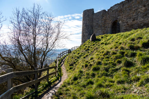 General view of Aguilar de Campoo, Palencia, Spain