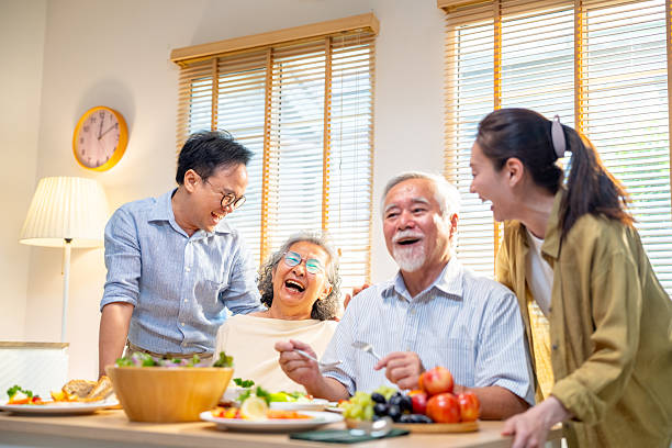 istock Asian family spending time together at home. 2205778227