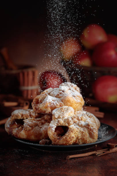 istock Homemade mini apple strudels with apples and cinnamon. 2205790713