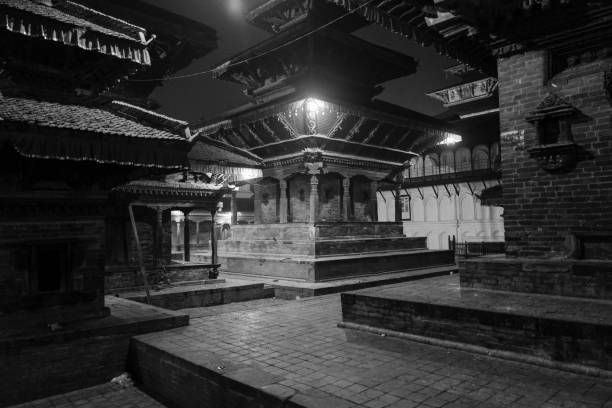 Durbar Square in early morning, Kathmandu, Nepal