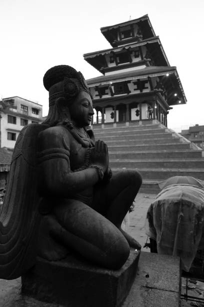 Durbar Square in early morning, Kathmandu, Nepal