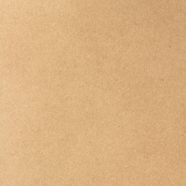 istock Cardboard sheet texture background, pattern of brown kraft paper with vintage style. 2205801374