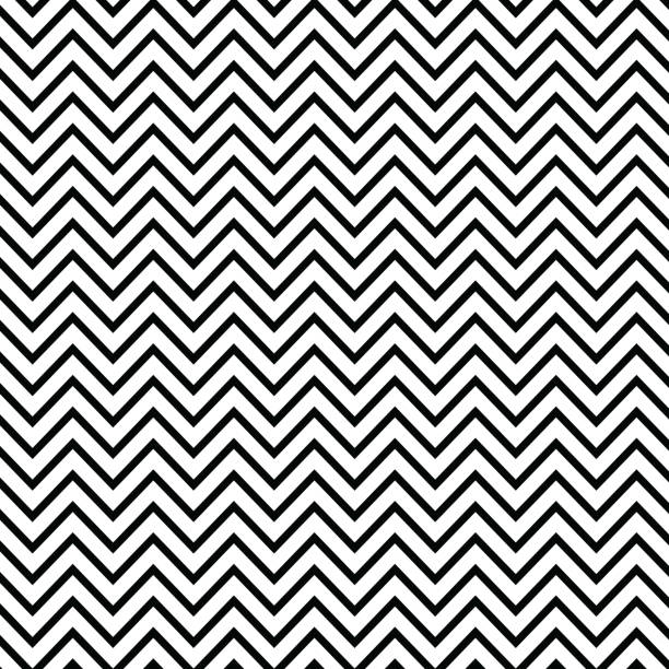 Abstract black zigzag background pattern isolated. Abstract black zigzag background pattern isolated vector illustration on white background. zigzag stock illustrations