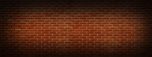 istock Brick wall background texture. Brick wall, grunge with light and shadow. 2205815477