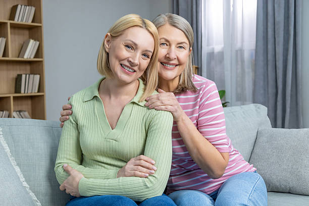 istock Two friends spending time together and feeling peaceful 2205818837