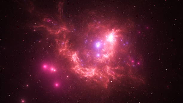 istock This vibrant galaxy features colorful nebulae and twinkling star clusters, set against the backdrop of the dark expanse of outer space. Celestial beauty captures the imagination. 3d render 2205820372