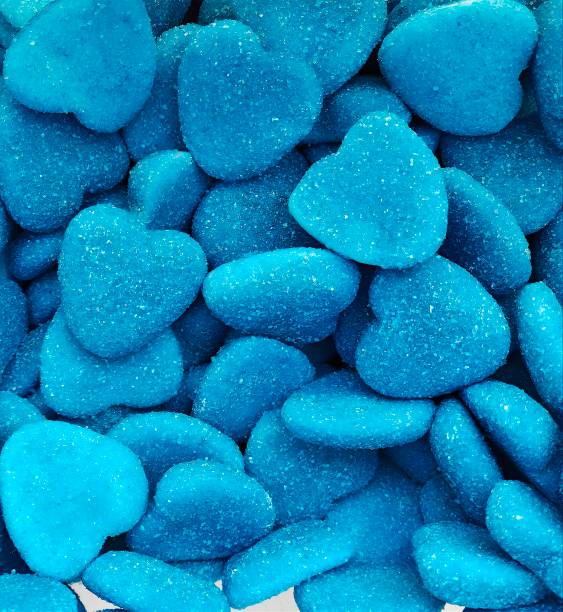 istock Sugar hearts Candy. Poor diet. Foods that are not very nutritious and healthy. Sweets 2205825521