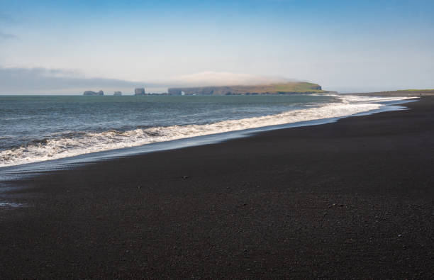 istock Black Sand Beach Reynisfjara in Iceland 2205826571