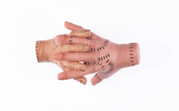 istock Halloween Hand Thing isolated on white background 2205826897