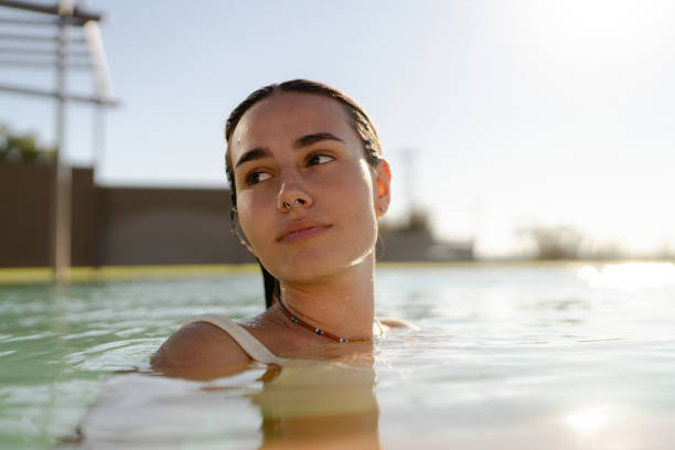 istock Summer days by the swimming pool 2205827720