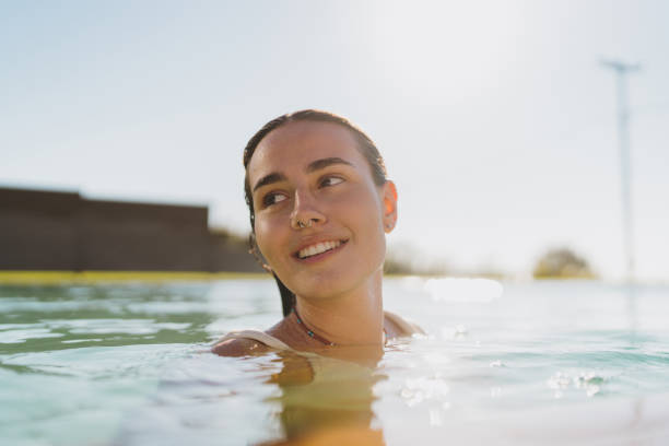 istock Summer days by the swimming pool 2205827731