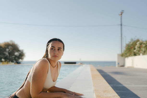 istock Summer days by the swimming pool 2205827746