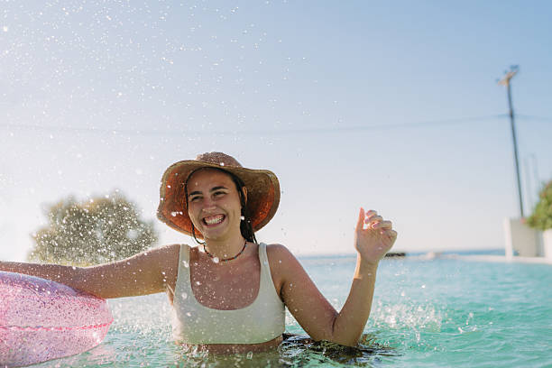 istock Summer days by the swimming pool 2205827748