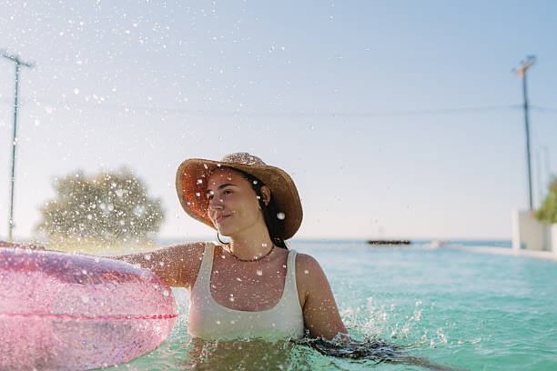 istock Summer days by the swimming pool 2205827776