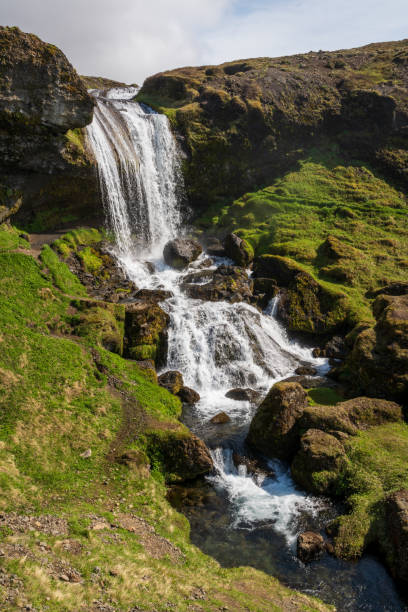 istock Selvallafoss Waterfall in Iceland on a Summer Day 2205828618