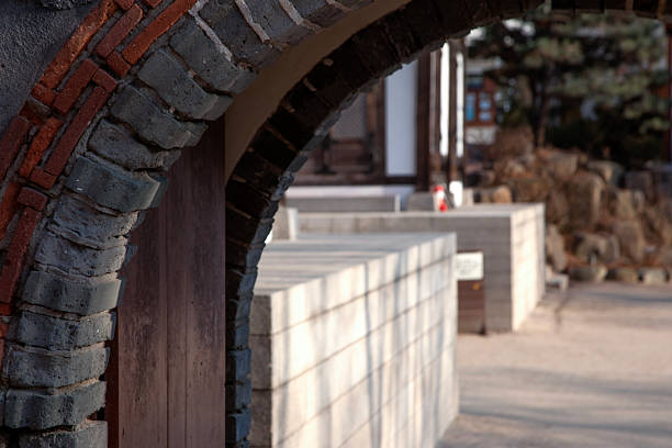 istock arch gate in the Buddhist temple 2205830360