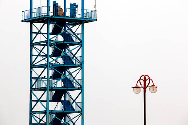 Leaning observation tower in Ulm