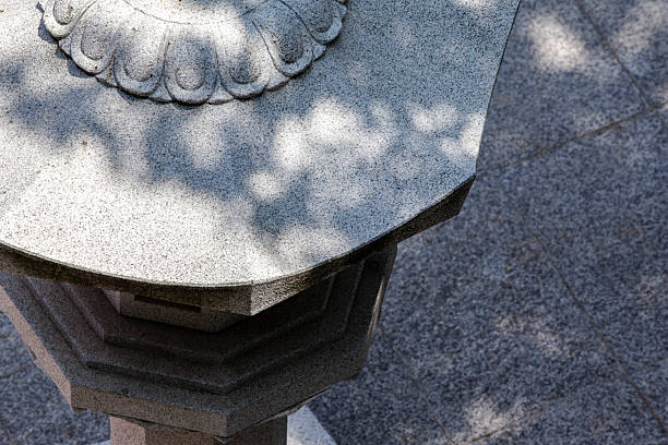 istock high-angle view of the lantern tower in the Buddhist temple 2205831494