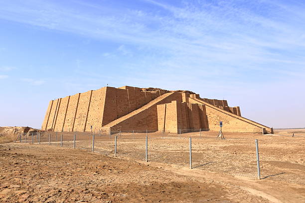 istock restored ziggurat in ancient Ur, sumerian temple, Iraq 2205837889