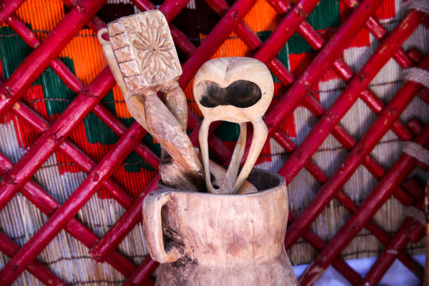 Wooden Cooking Spoons and kitchen utensils